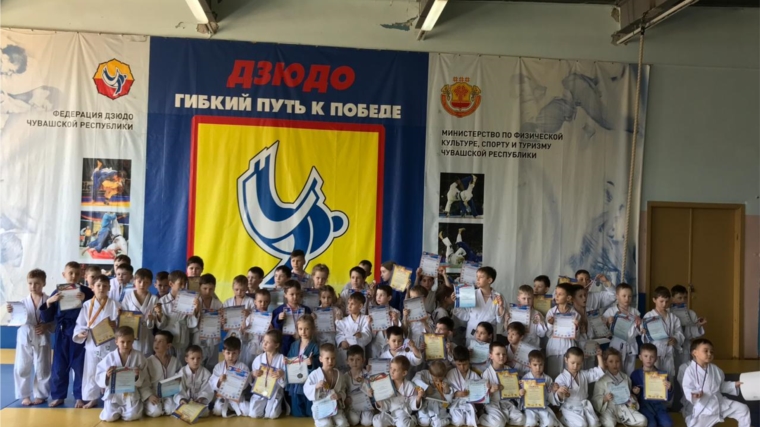 Юные дзюдоисты поделились опытом с воспитанниками детского сада № 2 «Калинка»