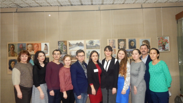 Молодые педагоги района в Янтиковском краеведческом музее