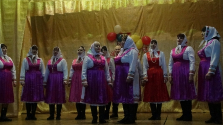 Районный смотр-конкурс «Мухтавлӑ тӑван енӗм» прошел на сцене Ишпарайкинского сельского клуба