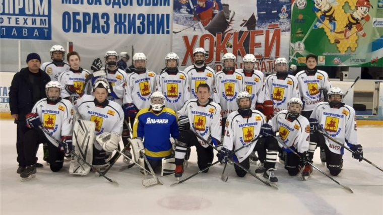 Продолжается победная серия юных хоккеистов Яльчикского района старшей возрастной группы