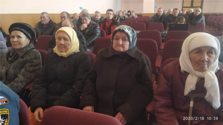 Состоялось собрание граждан села Новые Шимкусы