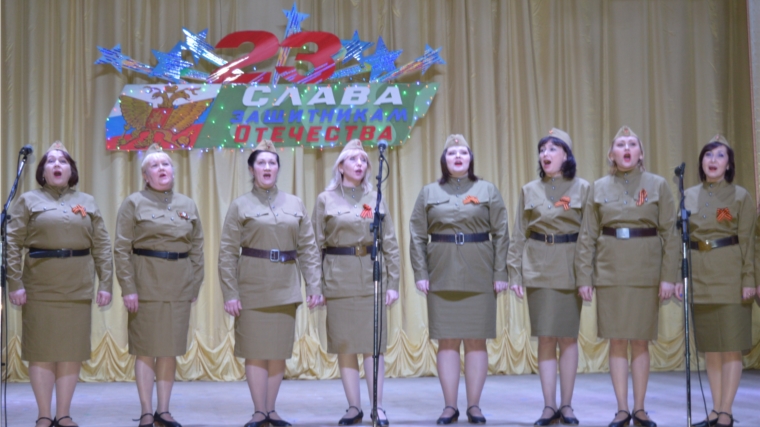 20 февраля в Районном доме культуры прошел праздничный концерт посвященный, Дню защитника Отечества