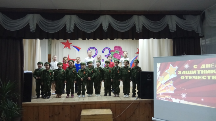 Праздничный концерт "Песни прадедов и дедов поет молодежь" в Конарском СДК