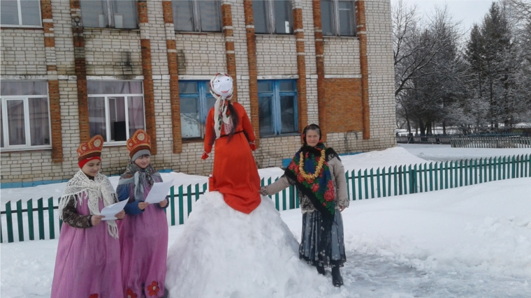 Праздник Масленицы в селе Ковали.