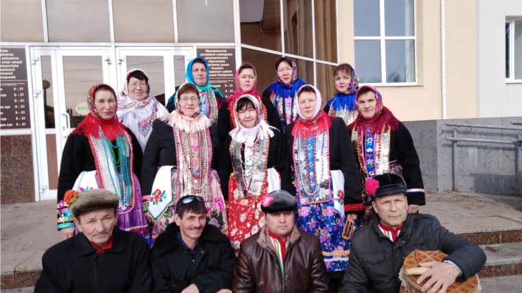Коллектив "Тарават" на районном празднике «Проводы зимы»