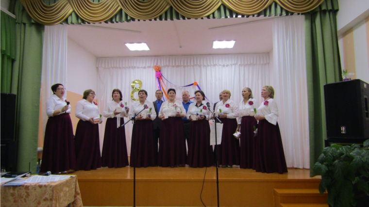 В Доме культуры с. Малые Кибечи прошел праздничный концерт «Милые женщины!»