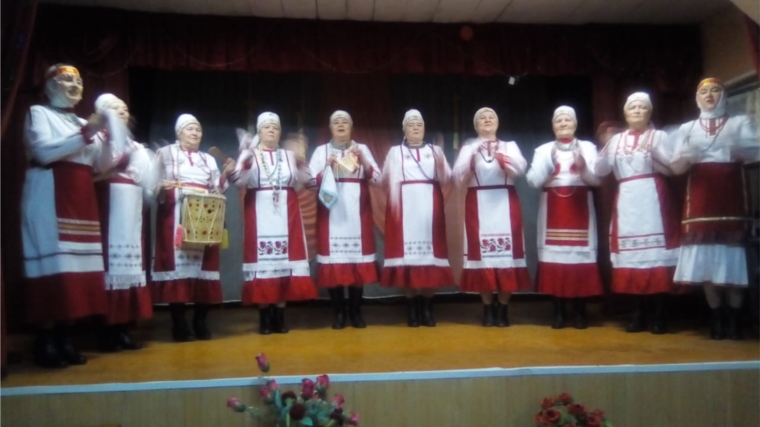 Очередной выездной концерт коллективов Шибылгинского СДК в Шоркассинский сельский клуб