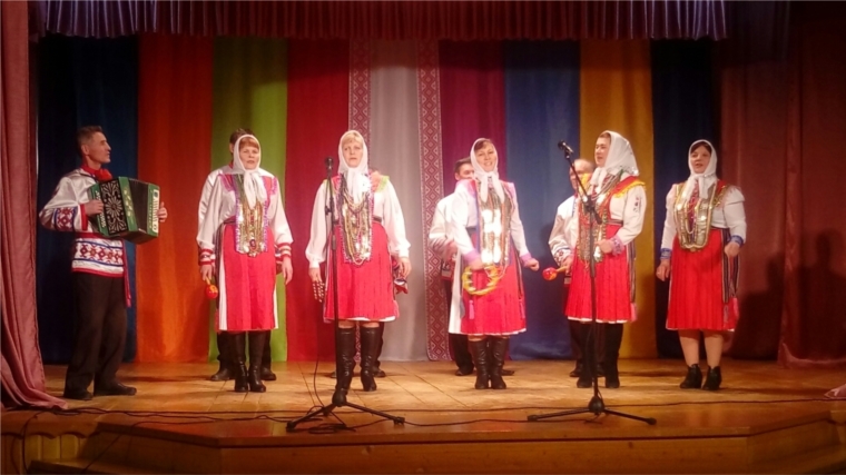 Концерт творческого коллектива «Акуча» при Сыбайкасинском СК.