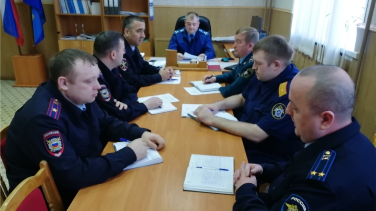 Состоялось заседание координационного совещания руководителей правоохранительных органов района