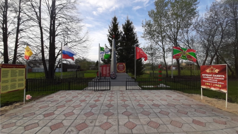 Открытие памятника в деревне Чиршкас-Мураты