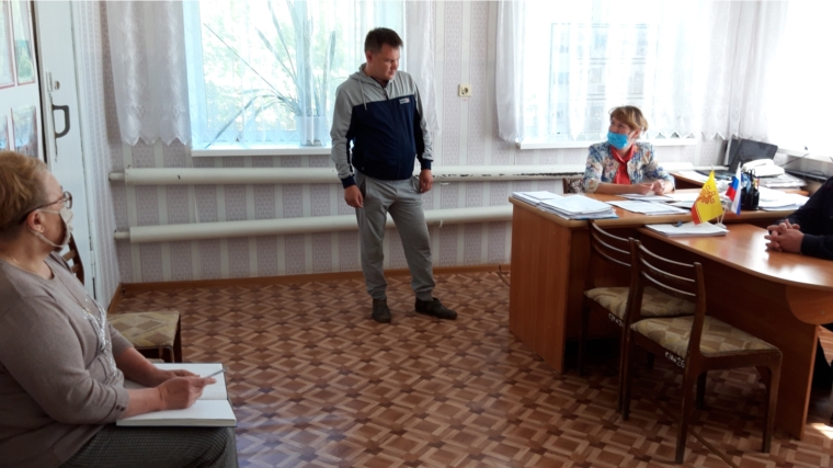 Заседание Совета по профилактике правонарушений в Яльчикском сельском поселение.