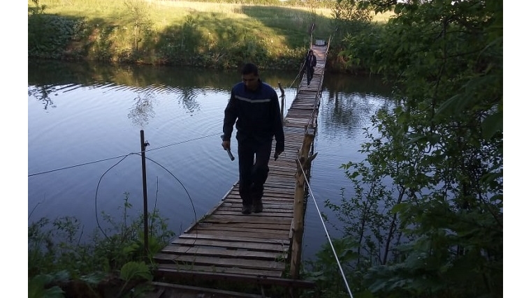 «Обновили» мост через Вылу