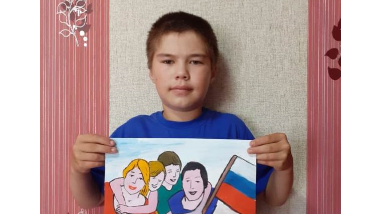 Конкурс рисунков "Крепка семья, крепка Россия"