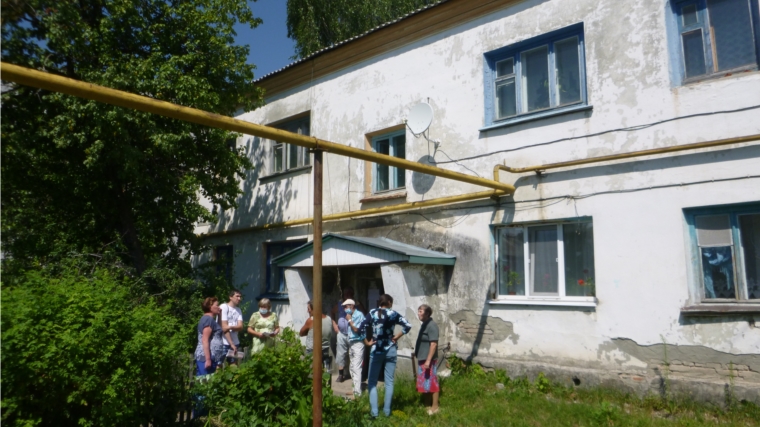 В п. Вурнары состоялась независимая экспертиза в доме 40 по ул. Ленина.