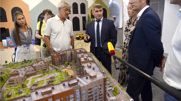 Олег Николаев познакомился с перспективами развития района «Новый город» в Чебоксарах