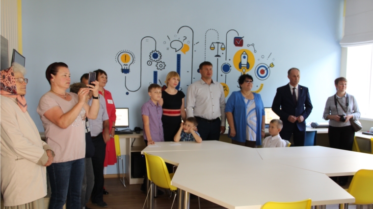В Чебоксарском районе Чувашии открылась первая библиотека нового поколения