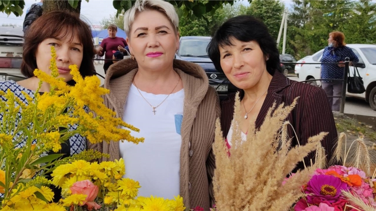 Участие на выставке цветов, плодов и овощей "Осенний вернисаж - 2020" в Цивильск