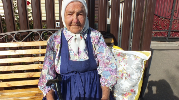 95 лет исполнилось Моховой Анне Семеновне, жительнице села Большие Яльчики