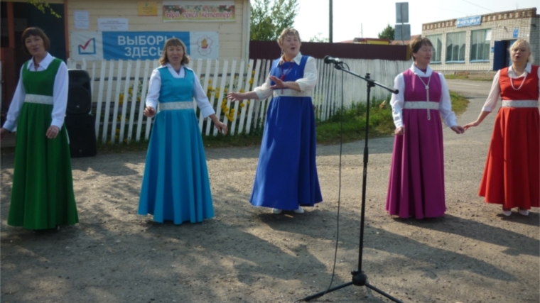 Прошли концерты для избирателей в Сеспельском поселении