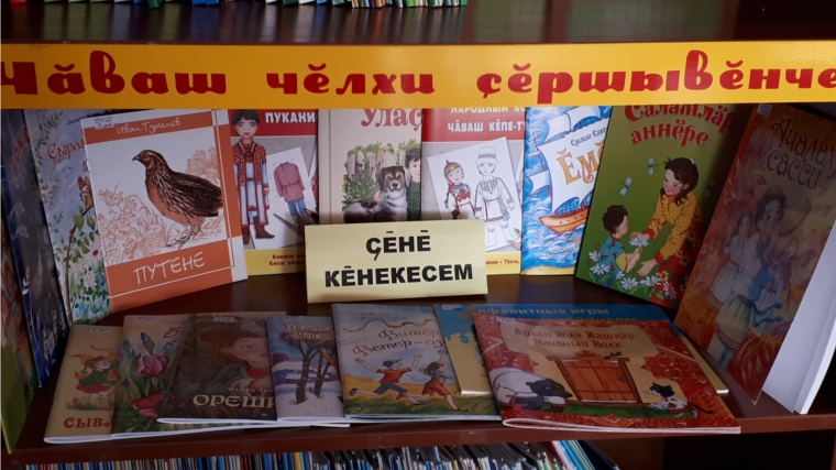 Торханская сельская библиотека приглашает юных читателей за книжными новинками