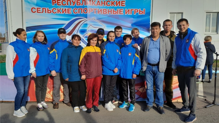 Спортсмены из Кильдишевского сельского поселения достойно выступили на республиканских летних сельских играх