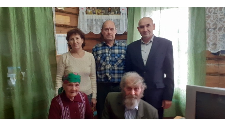 Ветеран Великой Отечественной войны Иванов Нестер Петрович отметил 95-летний юбилей