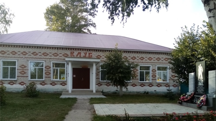 Новоандиберевский сельский клуб после капитального ремонта