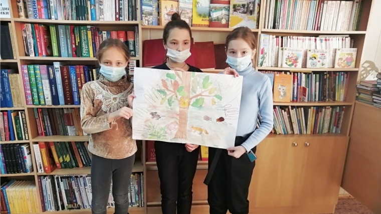 «Защити окружающую среду» – беседа с юными читателями Шомиковской сельской библиотеки