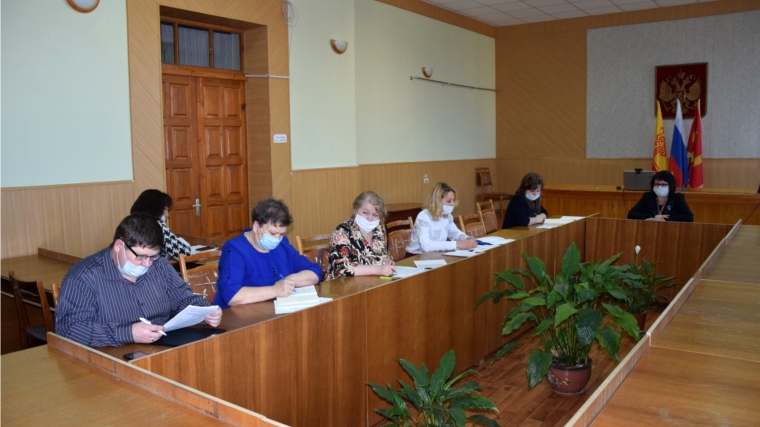 Расширенное заседание Межведомственной комиссии по вопросам повышения доходов консолидированного бюджета Алатырского района
