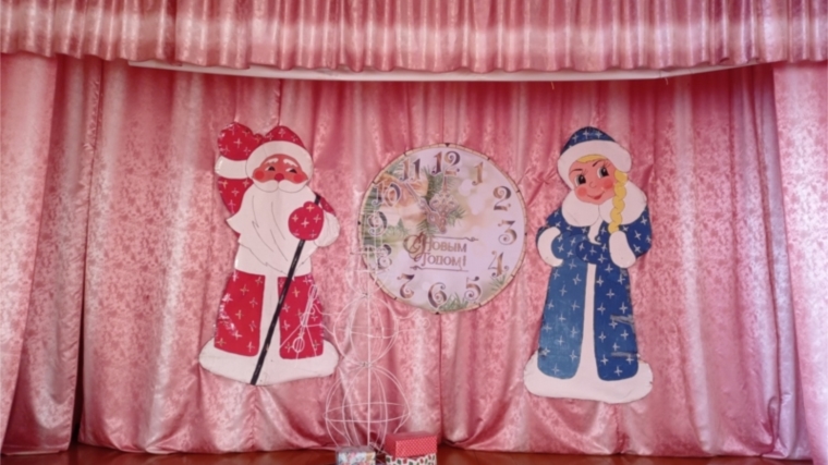 «В преддверии Нового года…» новогоднее оформление в Шибылгинском СДК