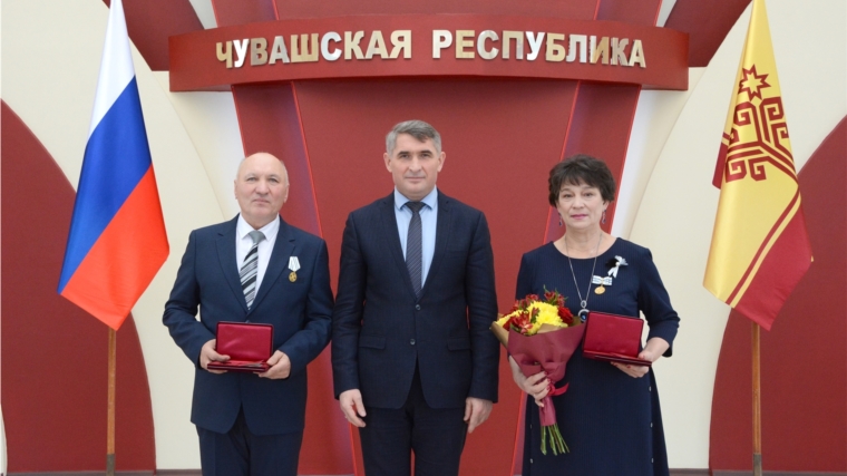Семья Ивановых награждена медалью ордена «Родительская слава»