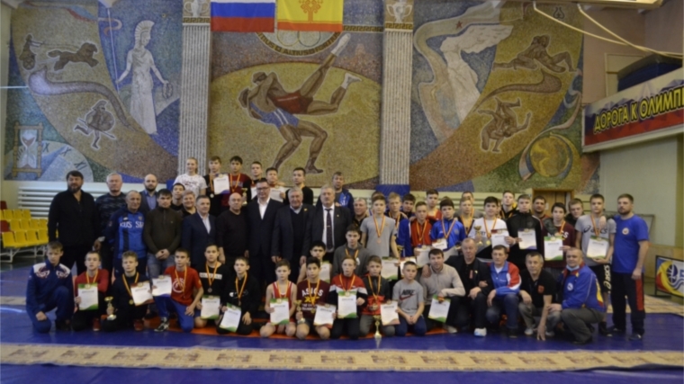 Призёры традиционного турнира по вольной борьбе на призы Ивана Григорьева.