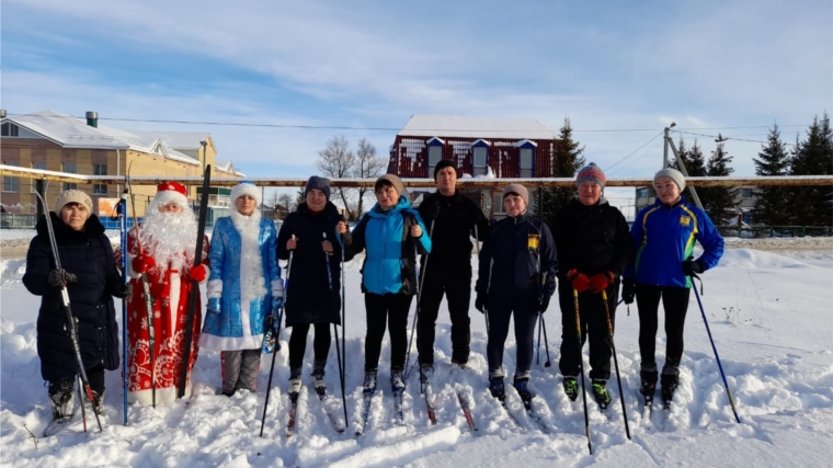 Рождественские старты по лыжным гонкам в рамках акции "Каникулы с ГТО"