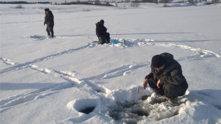 В Туванском сельском поселении прошли соревнования по зимней рыбалке