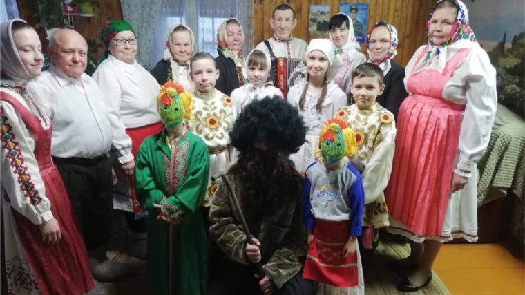 Участие Малокамаевского сельского клуба в общероссийской акции «Народная культура для школьников».