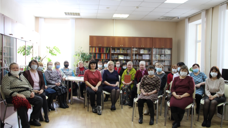 Сотрудники Центральной районной библиотеки Мариинско-Посадского района провели выездное мероприятие в рамках празднования 150-летия Национальной библиотеки Чувашской Республики