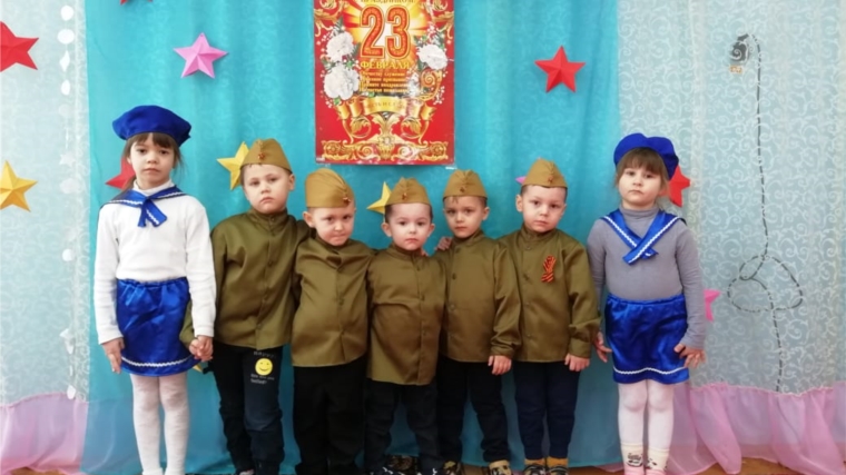 День защитника Отечества в детском саду "Василек"