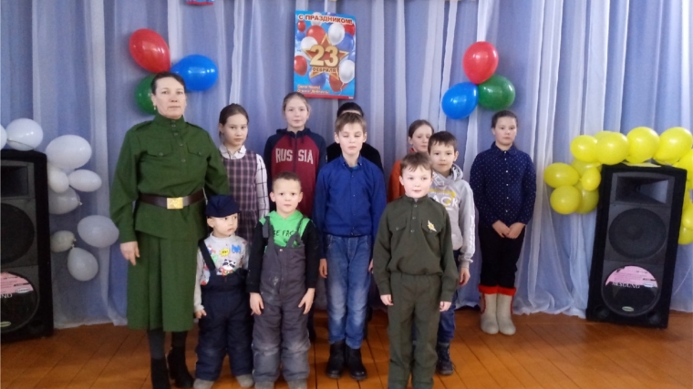 22 февраля в Ширтанском ЦСДК прошло праздничное мероприятие для детей