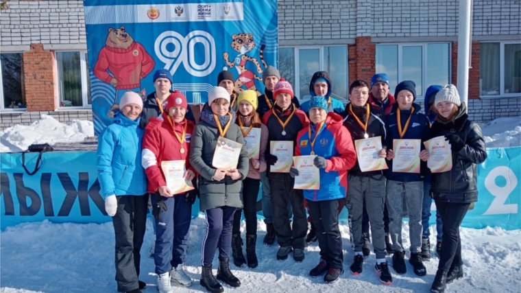 Чемпионат и первенство Чувашской Республики по лыжным гонкам-эстафете.