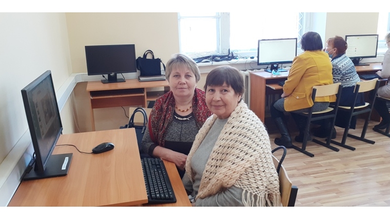 Пенсионеры Приволжского сельского поселения приняли участие на чемпионате по компьютерному многоборью
