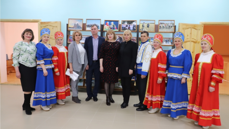 С рабочим визитом посетила министр культуры, по делам национальностей и архивного дела Чувашии Светлана Каликова