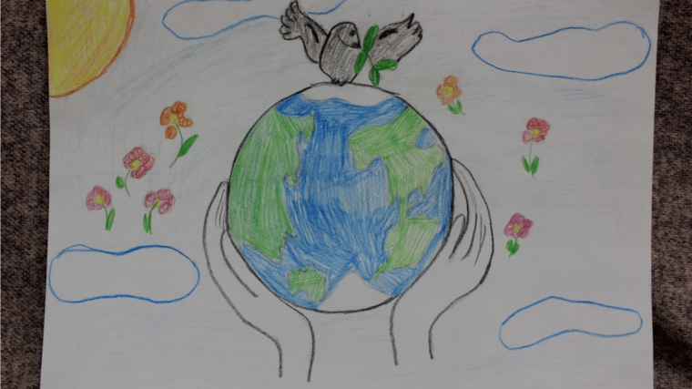 Воспитанники принимают участие в конкурсе рисунков «День Матери-Земли»