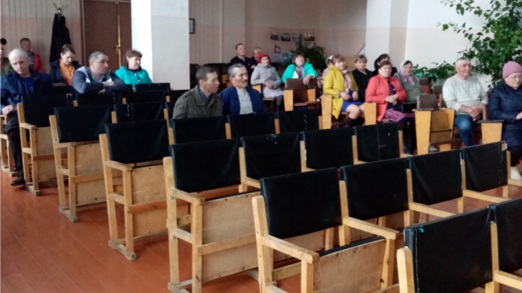 В Чадукасинском сельском поселении состоялись публичные слушания по вопросу о преобразовании Красноармейского района в Красноармейский муниципальный округ