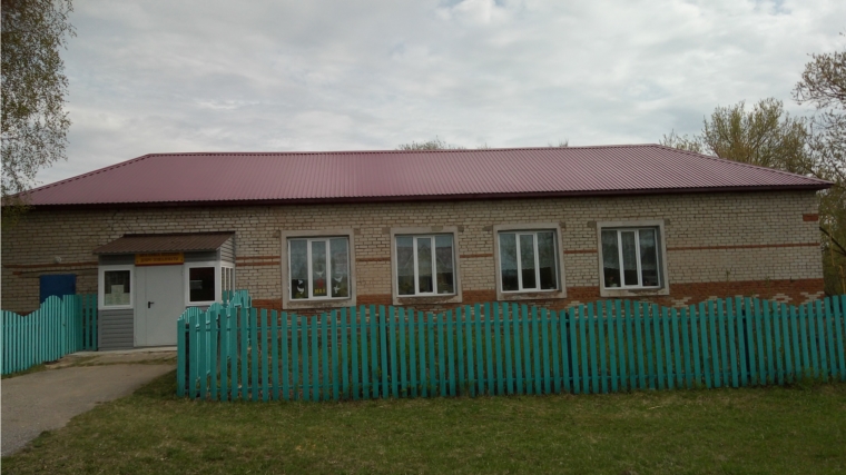 Новая крыша Синьяльского сельского клуба.