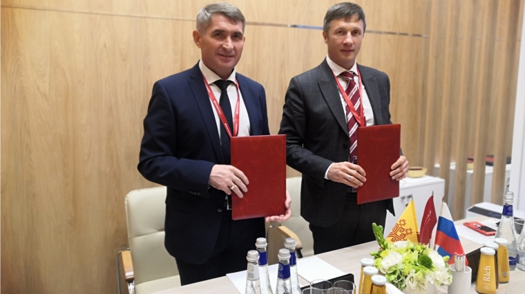 ПМЭФ-2021: Подписано соглашение о намерениях по реализации в Чувашии первого в России производства биоразлагаемого пластика