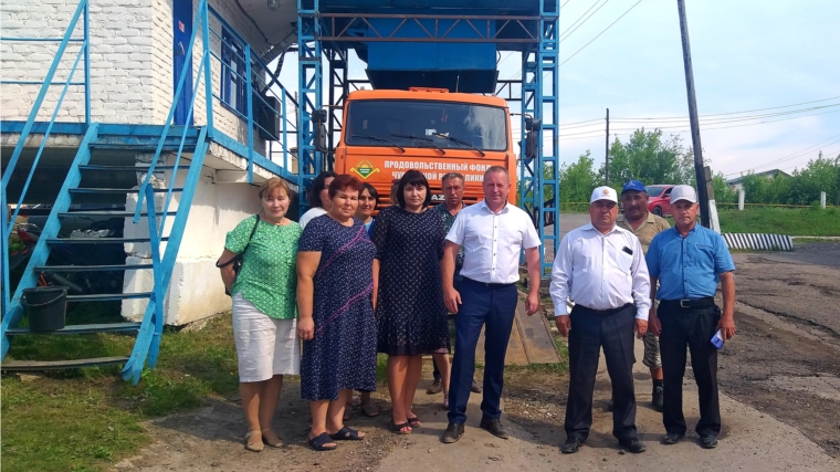 В Продовольственном фонде Чувашской Республики прошла приемка технической базы и приемка зерна нового урожая
