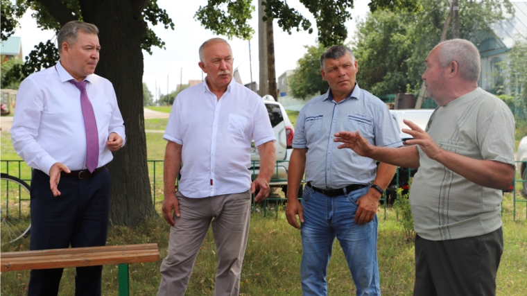 Прошли встречи с жителями Асановского, Сюрбей-Токаевского, Чичканского, Урмаевского и Комсомольского сельских поселений