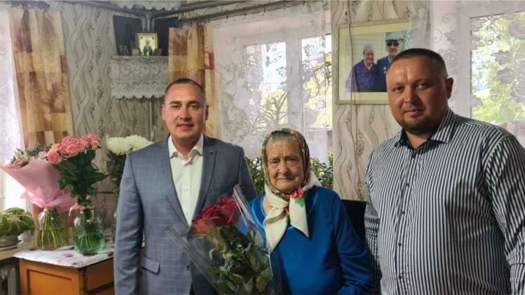 Жительница с. Батырево Вера Петровна Седойкина празднует 95- летний юбилей