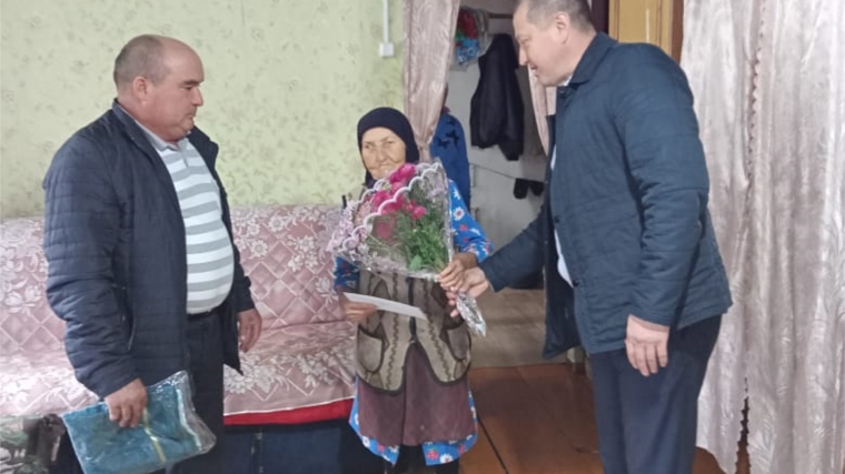 90-летний юбилей отметила жительница д.Новое Ишино Иванова Мария Алексеевна