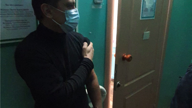 17 ноября в Рындинском ФАПе была организована вакцинация населения против Covid-19.